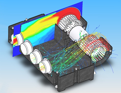 FloEFD – CAD-Embedded Concurrent CFD